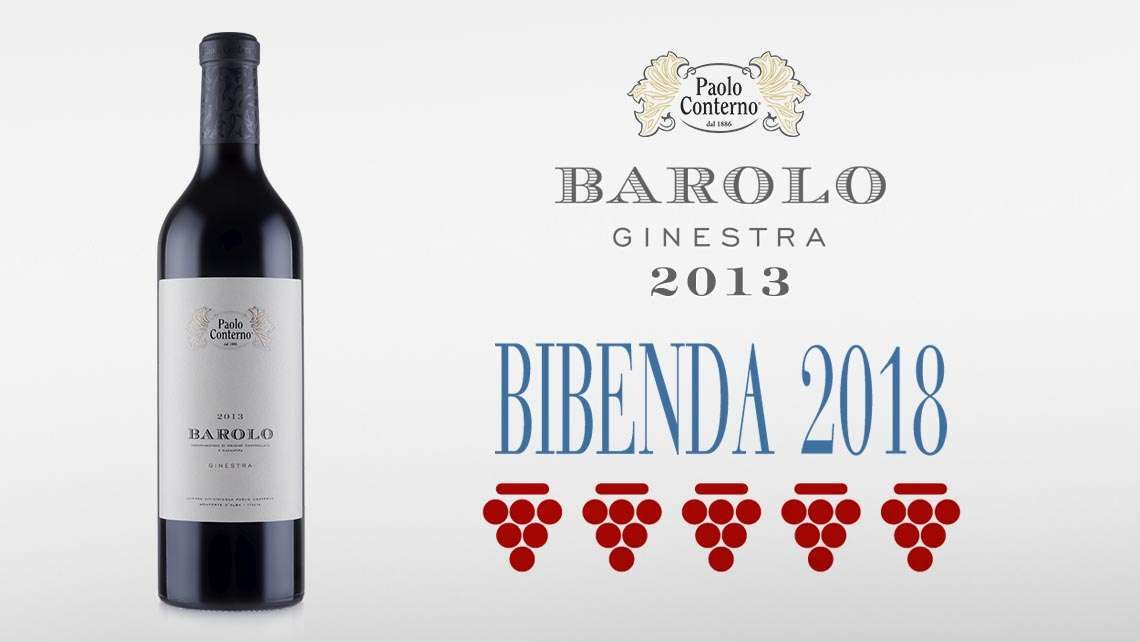 Barolo Ginestra 2013 Bibenda 2018